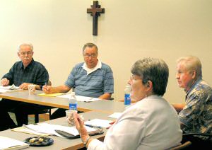 photo of strategic planning meeting at the Diocese of Madison