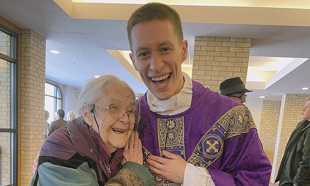 93-year-old enters the Church