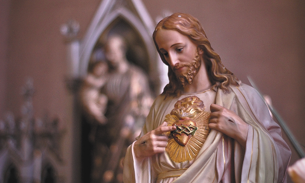 Mercy and love from His Sacred Heart