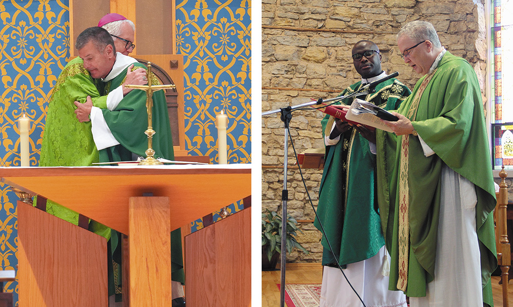 Pastors installed in diocese
