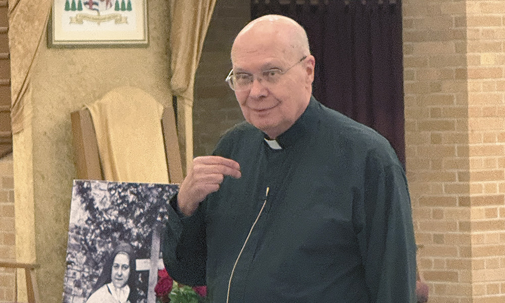 Fr. James Kubicki, SJ, presents St. Thérèse Lecture on the Sacred Heart