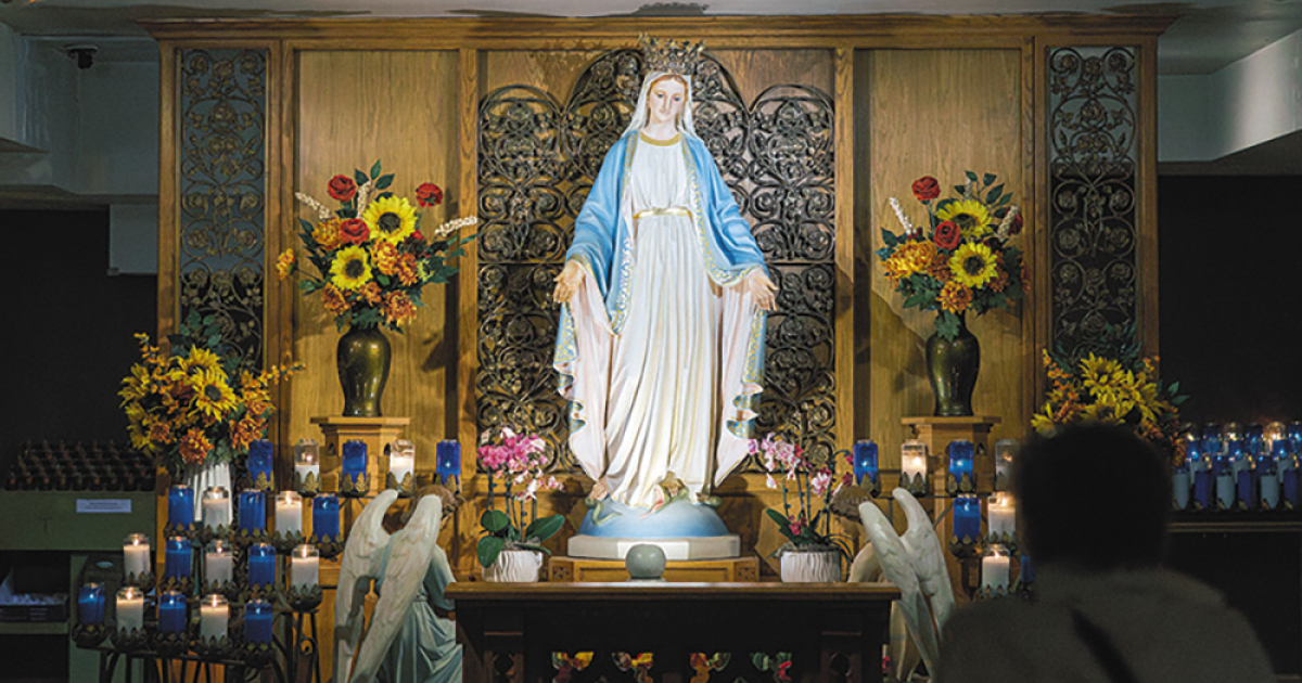Winding down summer with Our Lady of Champion